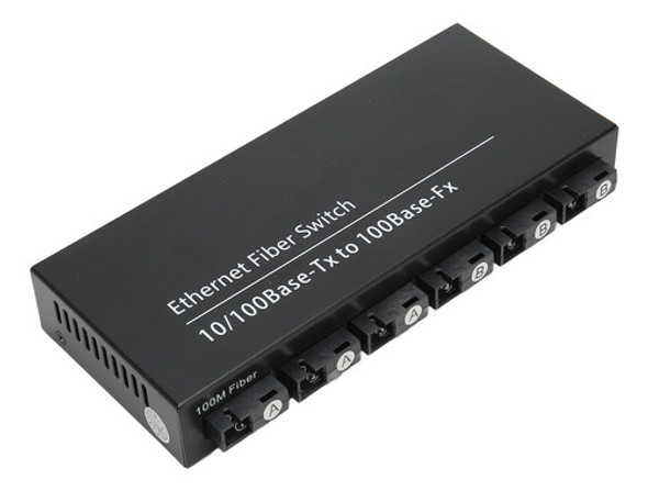 Fibra Ethernet De 8 Portas Tx1310nm Rx1550nm 6 Óptica 2 0
