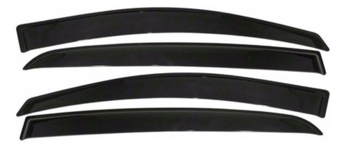 Calha Chuva Defletor Vectra Hatch - Sedan 2006/2011 4 Peças 1