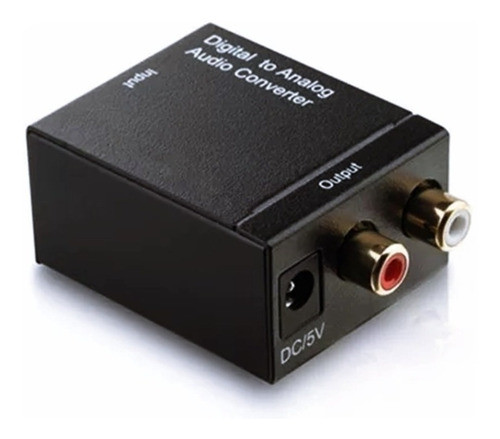 Conversor Óptico Heruz Saída Rca. 1