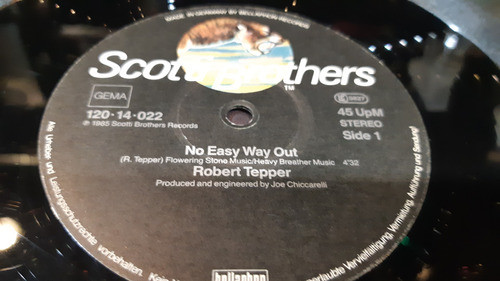 Rocky Robert Tepper No Easy Way Out (extended) Vinilo Maxi 1