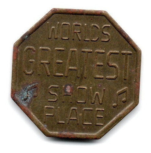 Ficha Token Del Show World Center Greatests P Usa Nueva York 0