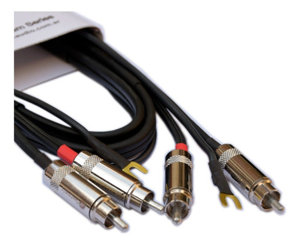 Cable De Audio Rca - Rca Stereo - Bulkaudio (disco) 1 Mt. 1