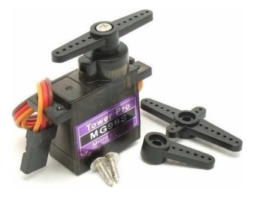 Mini Servo Tower Pro Mg90s 1.8kg Engranajes Metal 0