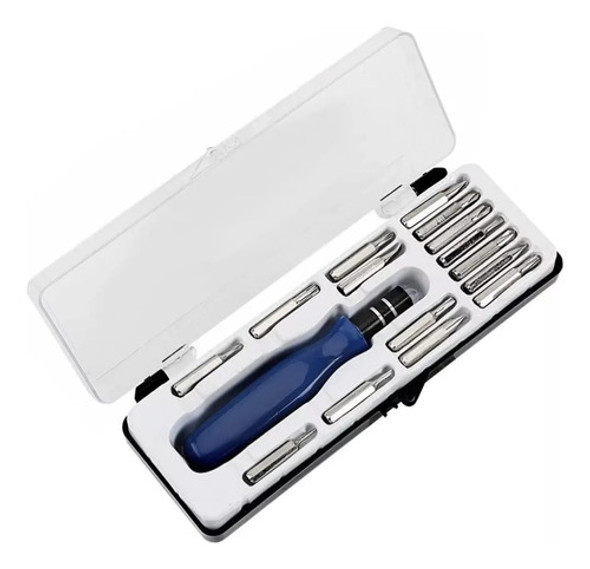 Kit Destornillador 16en1 Precisión Celular Pc Notebook Reloj 0