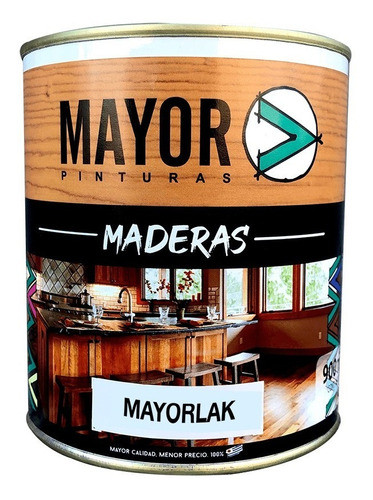 Laca Brillante Para Pisos Y Muebles Mayorlak 900ml  - Eli 0