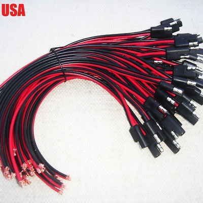 De 10pcs Power Supply Cable Cable Para Motorola Móvil Radio 1