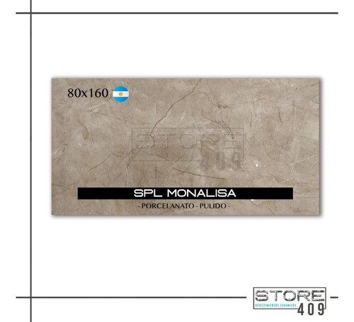 Porcelanato Spl Marmol Monalisa Pulido 80x160 2da Calidad !! 1
