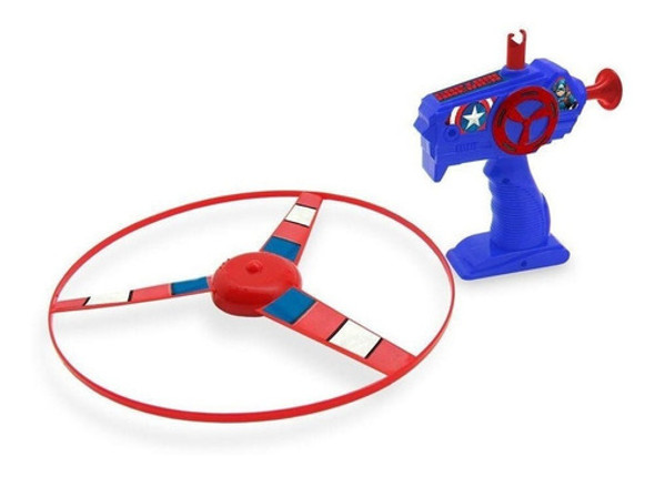 Brinquedo Infantil Lanca Disco Luminoso Vingadores Toyng 1
