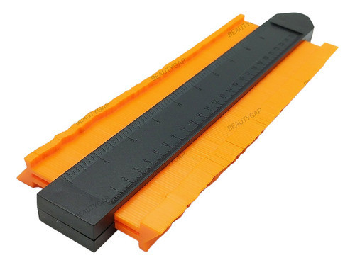 Gabarito Copiador Contornos Guia Perfis Modelador 25cm Trava 0