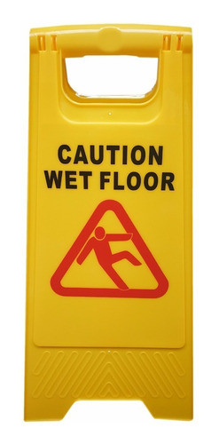 Cartel Señalizacion Piso Mojado Importado Economico Cleanlab 0