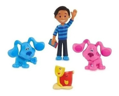 Las Pistas De Blue's Set De Figuras X4 1