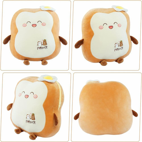 ~? Dentrun Smile Tostada De Huevo Escalfado Almohada De Pan 1