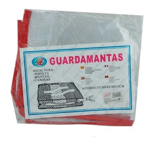 Guarda Mantas Multiuso Ropa Organizador Cristal 53x45x15 $um 0