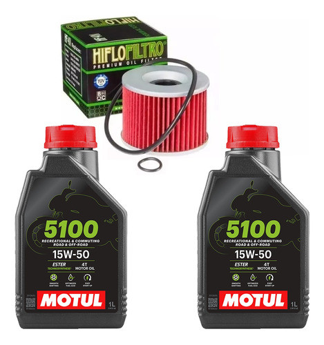 Kit Service Kawasaki Ninja 250 Filtro + Aceites + O Ring Ryd 0