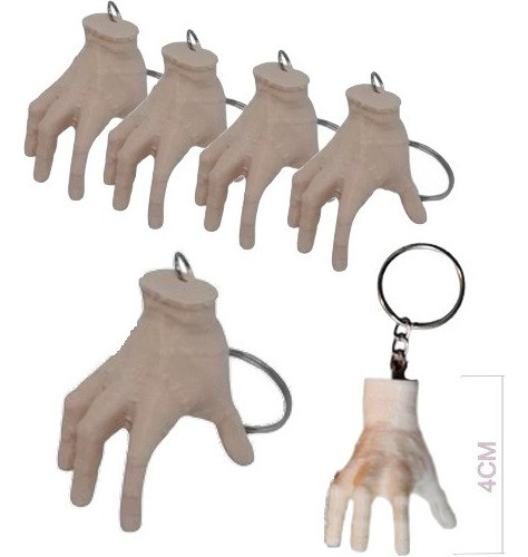 Llavero Mano, X30 Dedos, Thing - Merlina Wednesday 0