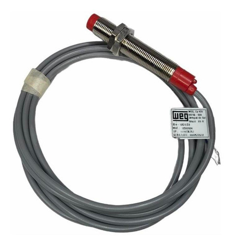 Sensor Indutivo Saliente 12mm Npn Na+nf 10-30vcc Sl4-12g1ld2 1