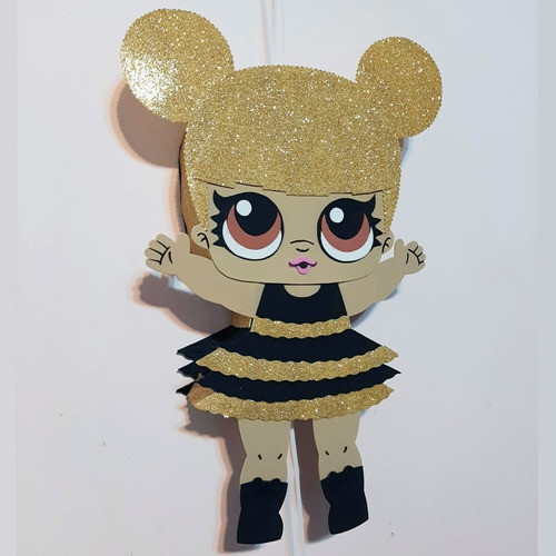 Piñata Lol Bee Artesanal En Goma Eva 0