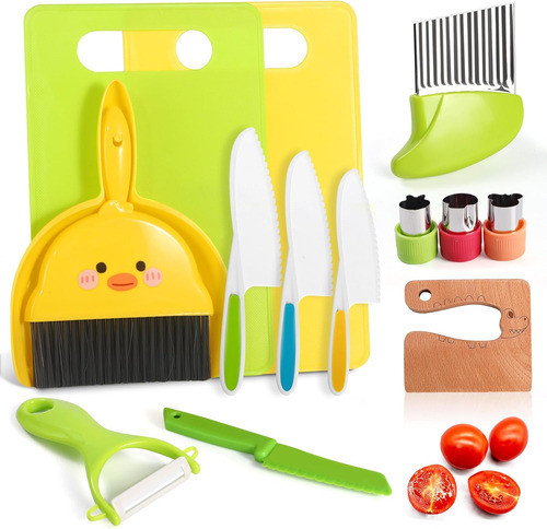 Juego De Cocina Segura Para Niños, Herramientas Reales 0