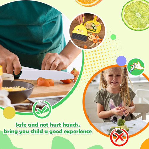 Juego De Cocina Segura Para Niños, Herramientas Reales 1