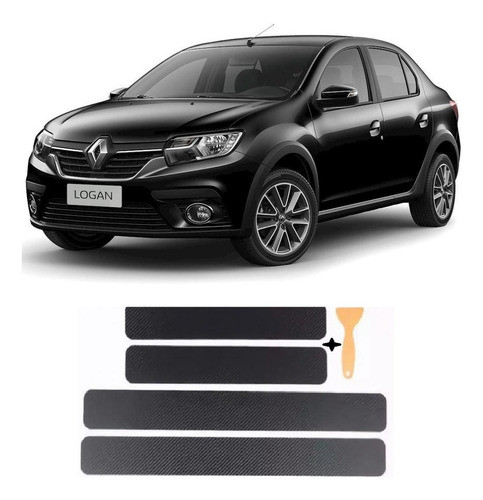 Accesorio Tuning Cubre Zócalos Carbono Renault Logan 2023 0