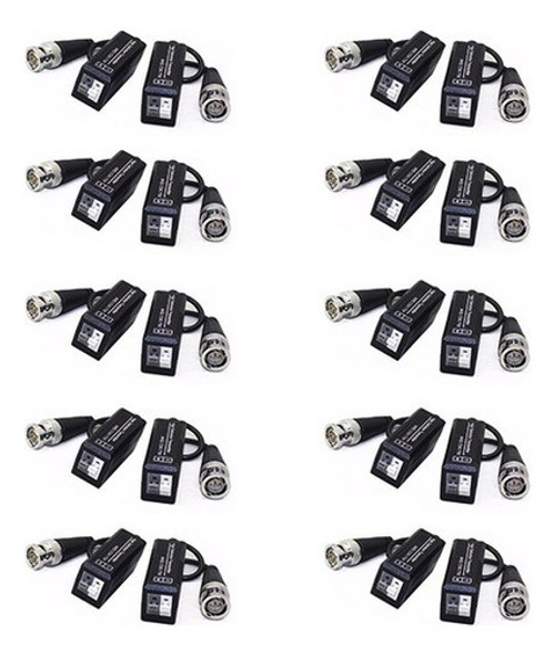 Pack X 10 Balun Hd Ahd Cvi Tvi Plug Par Dc Utp Cctv Camara Seguridad Dvr 0 Pack X 10 Balun Hd Ahd Cvi Tvi Plug Par Dc Utp Cctv Camara Seguridad Dvr 0