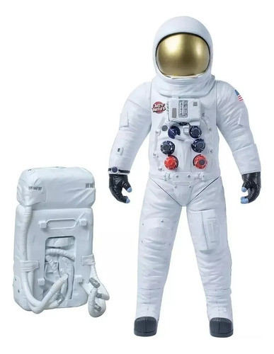 Muñeco Astronauta Con Mochila Y Mangueras 0