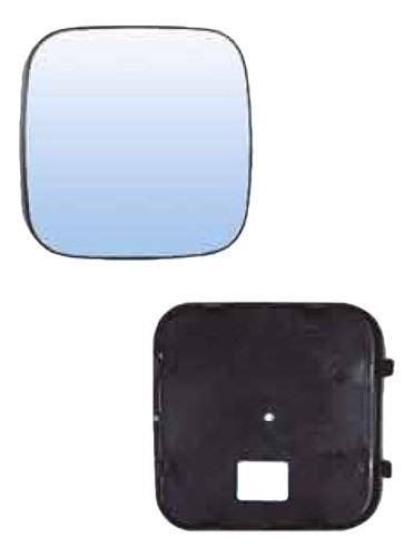 Vidro Retrovisor Aux Mb Axor/atego 2015 2016 2017 Des. Ld/le 0