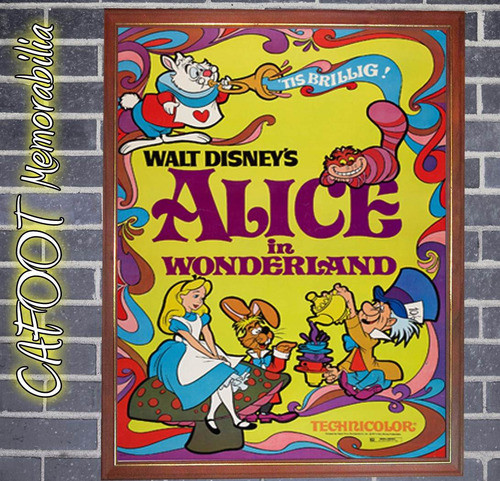 Alicia En El País De Las Maravillas Poster Enmarcado 0