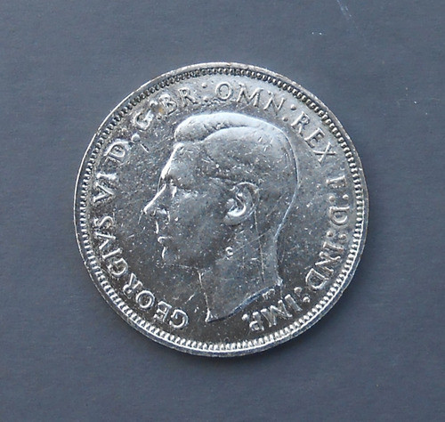 Moneda Gran Bretaña One Penny 1939 31 Mm. Georgivs Vi 0