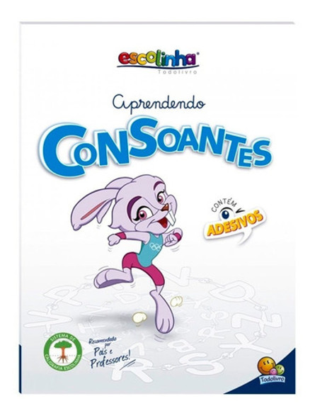 Livro Infantil Aprendendo Consoantes Todolivro 0