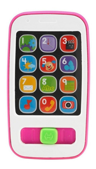 Telefono Celular Para Bebe Smart Phone Fisher Price Rosa 0
