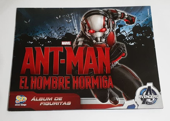 Album Ant-man Marvel Hombre Hormiga + 180 Figuritas Completo 0
