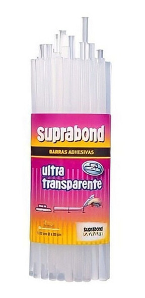 Barras Gruesas Ultratransparentes Pistola 500 Gr. Suprabond 0 Barras Gruesas Ultratransparentes Pistola 500 Gr. Suprabond 0
