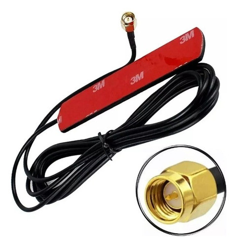 Antena Gsm Celular Gcia. 3.5dbr-cable 3mts-p/montar Cinta 3m 0
