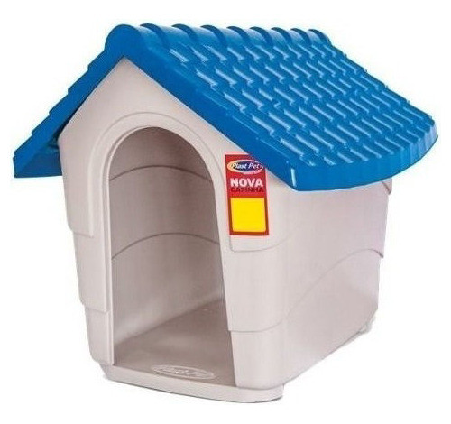 Casilla Perros N°4 82x70x70cm Alto (med Ext) Azul Mas Envio 0