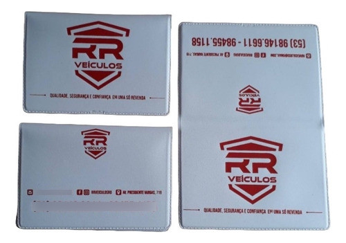 50 Carteirinha Porta Despacha Vertical Personalizado Nr2 0