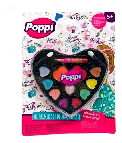 Juego Maquillaje Mi Primer Set De Maquillaje Corazón Lapiz 0