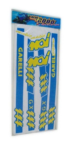 Juego De Calcos Garelli Noy Gx 1