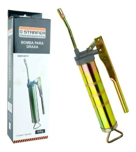 Kit 3x Bomba De Graxa 400g Manual Starfer 1