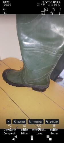 Waders De Pesca De Goma Con Forro Interior 0