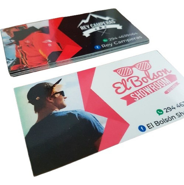 1000 Tarjetas Personales Color 9x5cm 300g + Diseño Gratis 0