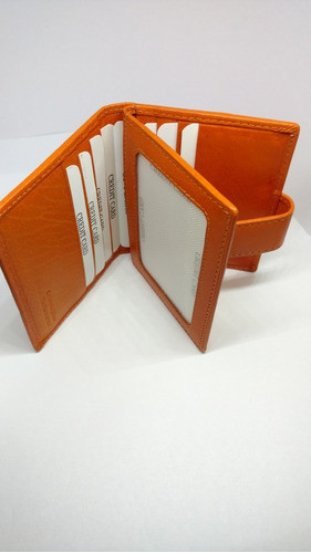 Tarjetero Ordenador De Bolsillo ! 14 Credenciales !100%cuero 1