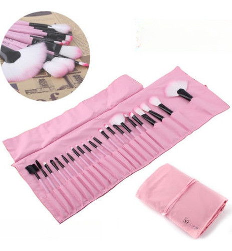 22pcs Belleza Cosmética Maquillaje Cepillos Herramientas Fun 0
