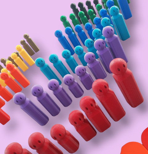 Vincores Para Constelaciones Familiares- Kit 3 Generaciones. 1