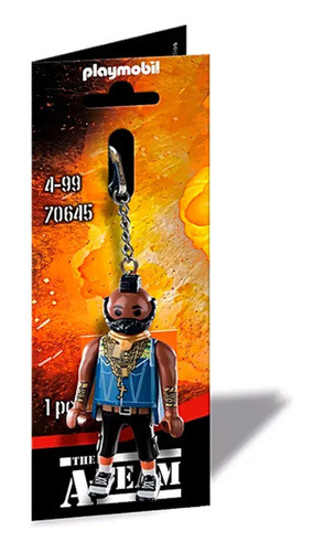 Llavero Figura A Team Playmobil Accesorios Muñeco 70645 0