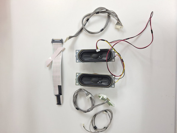 Botão, Cabos E Alto Falantes Tv Semp Toshiba 39l2300 # 1