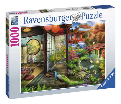 Puzzle Casa De Té Del Jardín Japones 1000 Pcs - Ravensburger 0