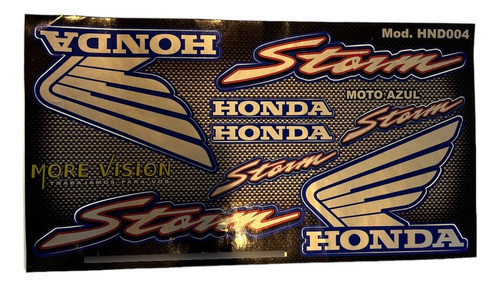 Calcomanias Honda Storm 125 - Motomil 0