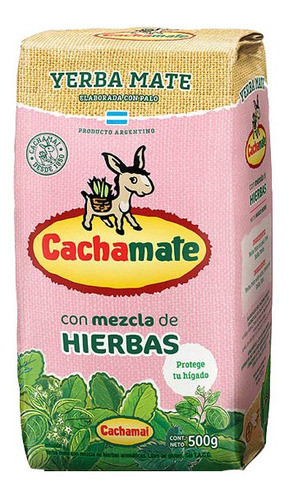 Pack X 3 Unid Yerba  Rosa 500 Gr Cachamate Yerbas 0