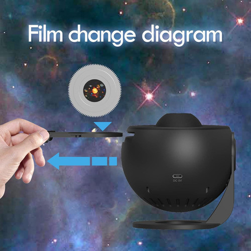 Dehis Planetarium - Proyector De Galaxia,  Para Dormitorio, 1